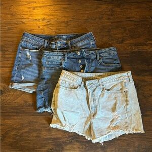 Old Navy Denim Short Lot (12 and 14)